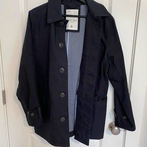 GAP Industrial Jacket Trench Coat with Hoodie